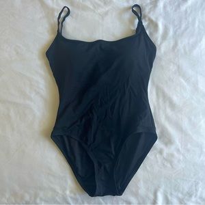 Black One piece bathing suit